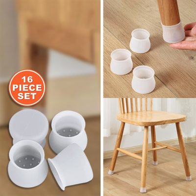 16 protectores de silicona para muebles LEGGIES
