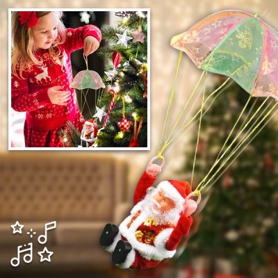Papá Noel con paracaídas | SANTASWING