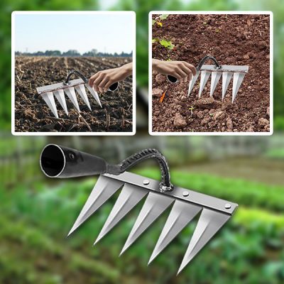 Herramienta multifuncional de jardinería para el mantenimiento del suelo | PRONGSPRO