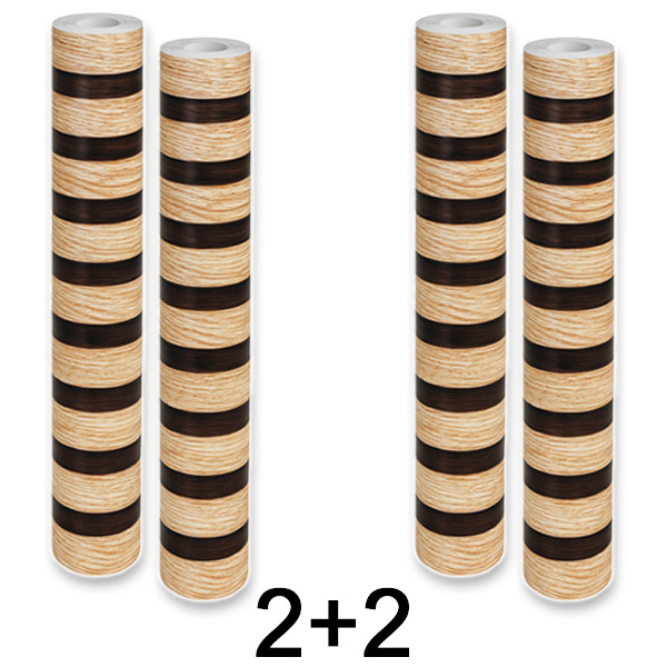 2x Panel de pared autoadhesivo con efecto madera | LINEWALL 1+1 GRATIS