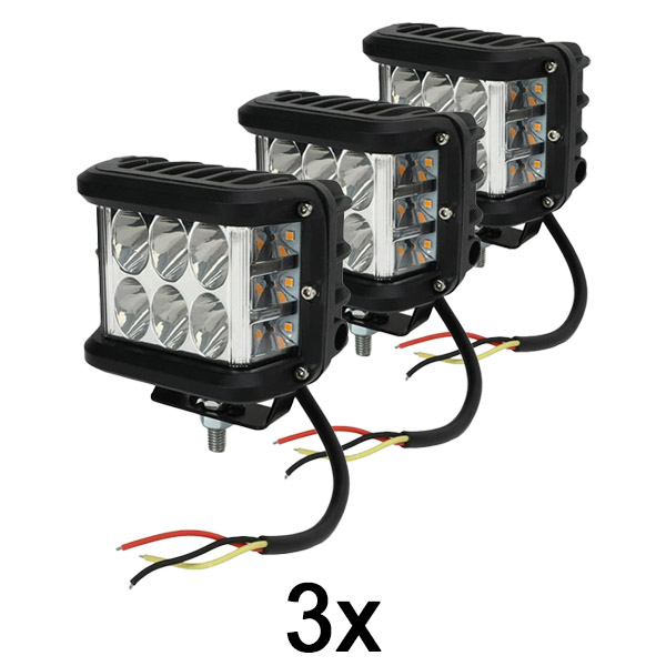 3x Luces LED definitivas de seguridad para vehículos | BOLTLIGHT