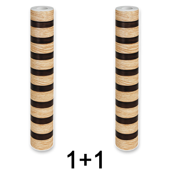 1x Panel de pared autoadhesivo con efecto madera | LINEWALL 1+1 GRATIS